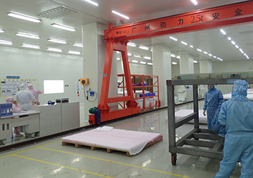 Clean room in China Plant
